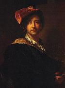 Hyacinthe Rigaud selfportrait by Hyacinthe Rigaud oil painting on canvas